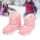 thumbnail image 5 of Botas De Nieve Para Niños Zapatos De Invierno Para Niños Botas De Nieve Antideslizantes Impermeables A La Moda Para Niños Niñas Rosa 33 ANGGREK HD2018, 5 of 8