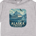 thumbnail image 3 of Inktastic Alaska Cruise Toddler Hoodie, 3 of 4