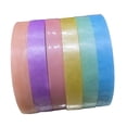 thumbnail image 5 of 6Pcs Sticky Ball Rolling Tape Funny 20M Crafts Educational Toys Unzip Tape Game DIY Making for Sensory Toy Children Scrapbook Gifts Supplies Pearlescent 12mm, 5 of 8