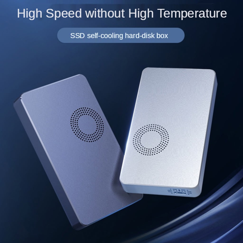 Zeiwohndc for M.2 NVME HDD Enclosure Hard Disk Storage SSD Box USB3.1 NVME Self Cooling