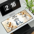 thumbnail image 3 of Happy Anniversary Scottish Fold Celebrates Wedding Love Family Party Desk Mat Full Keyboard Mouse Pad Cat Lover Kitten Owner Gifts Large Mousepad - 01015, 3 of 5