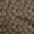 thumbnail image 1 of oneOone Rayon Brown Fabric Leaves Sewing Craft Projects Fabric Prints By Yard 56 Inch Wide, 1 of 4