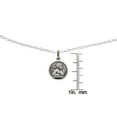 thumbnail image 2 of Primal Silver Sterling Silver Antiqued Raphael Angel Charm on 18 Inch Cable Chain, 2 of 6