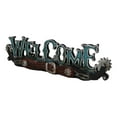 thumbnail image 2 of Rustic Western Cowboy Boot Spurs Buckle Turquoise Welcome Sign Desktop Figurine, 2 of 9