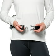 Nathan Dual Bottle Hydration Belt Black/Marigold OSFA