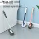 thumbnail image 4 of Advancent Cepillo de baño reutilizable, herramienta de limpieza, depurador multiusos con cepillos de mango largo, accesorio para lavabo, cuarto Suministros de limpieza para el hogar Rosado, 4 of 6