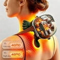 thumbnail image 4 of 2026 Upgrade 4D Wireless Massager, Shiatsu Deep Tissue Relief, for Deep Tissue Relaxation in Neck, Back, and Shoulders with Adjustable Heat and Speed Settings, 4 of 7