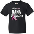 thumbnail image 3 of Inktastic Breast Cancer Awareness My Nana is a Fighter Youth T-Shirt, 3 of 5