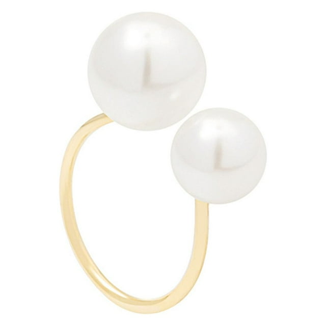 VONKY Bague en Alliage Pendentif Doigts Bijoux de Mode Structure Simple Finition Fine Durable Cadeau de Fête Or