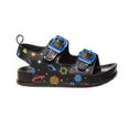 thumbnail image 2 of Rugged Bear Hook And Loop Boys Toddler Footbed Sandals, Black, 8, 2 of 5