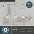 thumbnail image 5 of Da Vinci 3L Brushed Nickel Linear Chandelier Island Pendant Light Fixture, 5 of 9