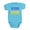 Turquoise, variant on CafePress - Ukraine Body Suit - Cute Infant Bodysuit Baby Romper - Size Newborn - 24 Months