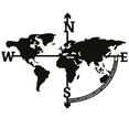 thumbnail image 1 of Cuadro Decorativo de Metal con Diseño mapa mundo Mediano, 1 of 4