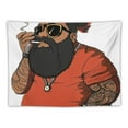 thumbnail image 5 of BCIIG Cool Guy Tapestry Wall Hanging Unique Style Graphic Tapestries Home Decor for Living Room Bedroom Dorm 40x30inch, 5 of 6