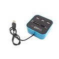 thumbnail image 3 of IFANLANDOR 1Pack Reader and 3 Ports USB Hub for Devices Home Use Multi Plastic, 3 of 4