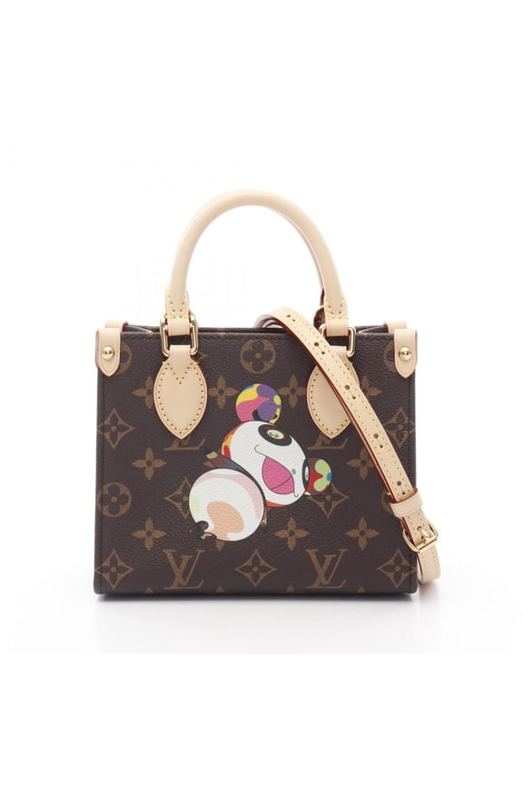 Pre-Owned Louis Vuitton LOUIS VUITTON x Takashi Murakami LV On the Go BB Handbag,... (Good)