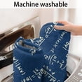thumbnail image 5 of Math Equations Physics Diagrams Blue Pattern Bathroom Rugs Mat,Non Slip Microfiber Bathroom Rug,Rubber Backing,Soft Bathroom Mats for Bathroom Floor,Tub and Shower,20x32in(50x80cm), 5 of 5