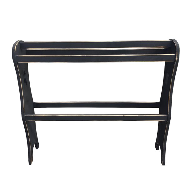 Furniture Barn USA™ Primitive Rustic Country Standing Quilt Rack with