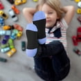thumbnail image 3 of 25 Pairs Toddler Kids Socks, Ankle Athletic Low Cut Short Socks for Boys Girls 1-14 Years, 3 of 7