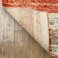 thumbnail image 4 of Well Woven Tulsa Hauser Retro Geometric Boxes & Lines Red Ivory 7'10" x 9'10" Area Rug, 4 of 8