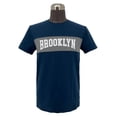 thumbnail image 1 of Playera George Talla G Manga Corta Franja en Pecho Brooklyn Azul Marino, 1 of 4