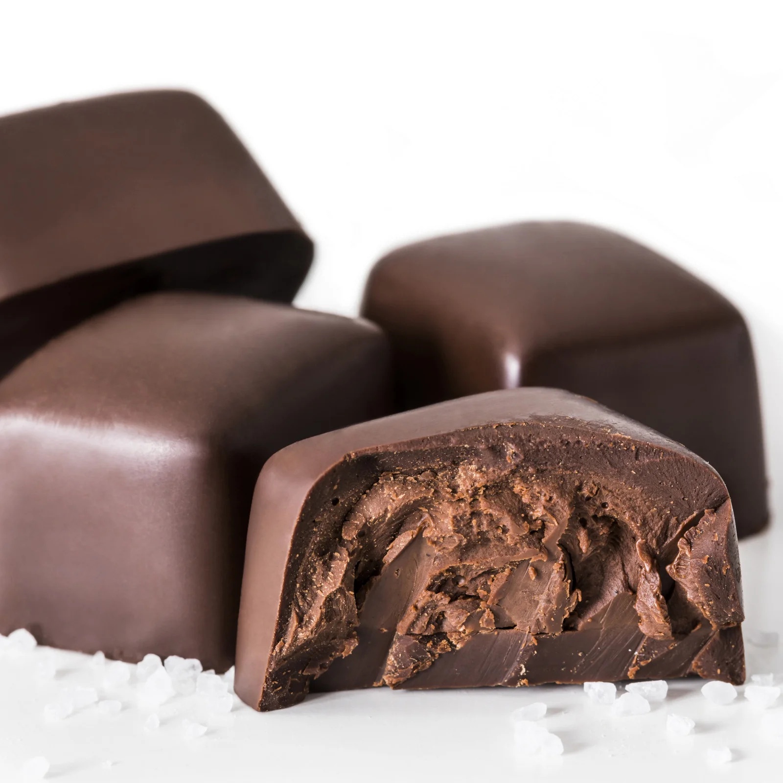 Utah Truffle Dark Chocolate Truffle with Sea Salt Each