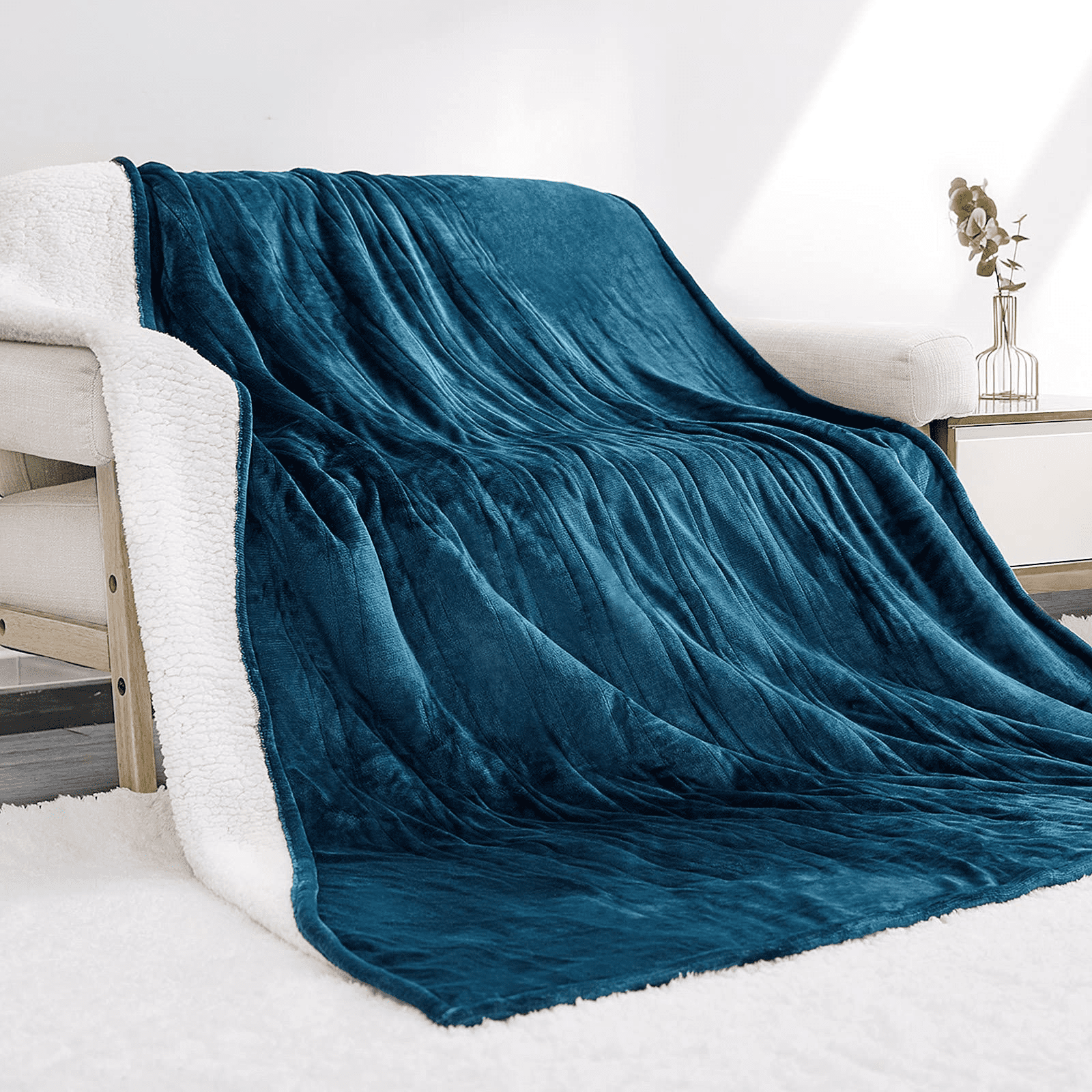 Blanket Weed Leaf Snowflake Flannel Fleece Throw Blankets for Baby Kids Men Women,Soft Warm Blankets Queen Size and Throws for Couch Bed Travel Sofa-5040inches