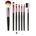 thumbnail image 2 of Makeup Brush Set Synthetic Fiber Soft for Foundation Eyeshadow Application Durable Beauty Tool Kit, 2 of 2