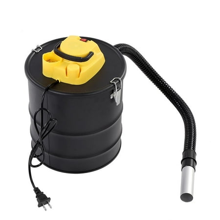 Ash Vacuum Cleaner Reviews HERCHR 20 L Ash Vacuum Cleaner, Hoover Cylinder, 20 L 1000W Ash Vacuum Cleaner Fireplace Hoover Cylinder Coal Chimney 110V US ()