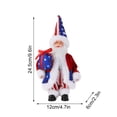 thumbnail image 2 of Regalos de peluche de gnomo patriótico del Día de la Independencia Dolll Gnomes DOll conmemorativos Wmkox8yii  HAHFKSH1379, 2 of 2