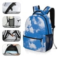 thumbnail image 5 of Blue Sky White Cloud Scenery Natural Backpack Fashion Durable Business Daypack for Men Women Laptop Canvas Bags, 5 of 6