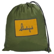 Slumberjack Western Woods 1 Person Hammock with Tree Saver Straps, Green, 110in x 50in