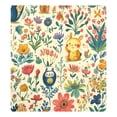 thumbnail image 6 of Yayeee Magnetic Dishwasher Cover for The Front Decoration Home Kitchen Machine Sticker Protector, Floral Animals, 6 of 6