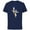 Navy, variant on Disney Mickey Mouse Football Touchdown Sports - Short Sleeve Cotton T-Shirt for Adults - Customized-Black
