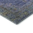 thumbnail image 3 of Addison Rugs Mayfield Premium Machine Washable Traditional Border Purple Round Rug, 8' X 8' Machine Washable Traditional Border Purple Oversized Sherpa Throw Blanket, 3 of 6