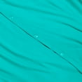 thumbnail image 3 of Hearth & Harbor 3-Piece Teal Duvet Cover Set, King, 3 of 5