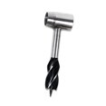 thumbnail image 3 of Bit Bit Bit Bit Silla de madera Escalera Perforación Bits Carpintero Camping Mochilero Herramienta de mano Herramienta con caja de cuero Gris seitruly TO007857-01, 3 of 7