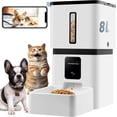 thumbnail image 4 of Automatic Dog Feeder with Camera WiFi: 33 Cups 5G App Control Easy Setup Cat Food Dispenser - HD 1080P Video Recording Timed Pet Feeder for Cat Dog Small-Pet, 4 of 4