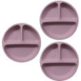thumbnail image 1 of Suction Plates For Babies Toddlers| Plates Stay Put With Suction Feature | Divided Design | 3 Pack - Snngv, 1 of 5