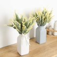 thumbnail image 7 of MINKUROW Artificial Lavender Flowers Fake Plants with Faux Plastic Wedding Bouquet for Table Centerpieces Home Kitchen Garden Farmhouse Decor 8Pcs Yellow, 7 of 7