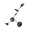 thumbnail image 4 of lacooooppia Golf Push Cart Cart Golf Bag Pull Cart Golf Bag Holder Outdoor Compact Foldable 2 Wheel Golf Trolley Golf Accessories, 4 of 8