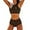 Brown, variant on High Waisted Bikini Sets for Women, 2 Piece Swimsuit Women High Neck Bikinis Racerback Bathing Suits