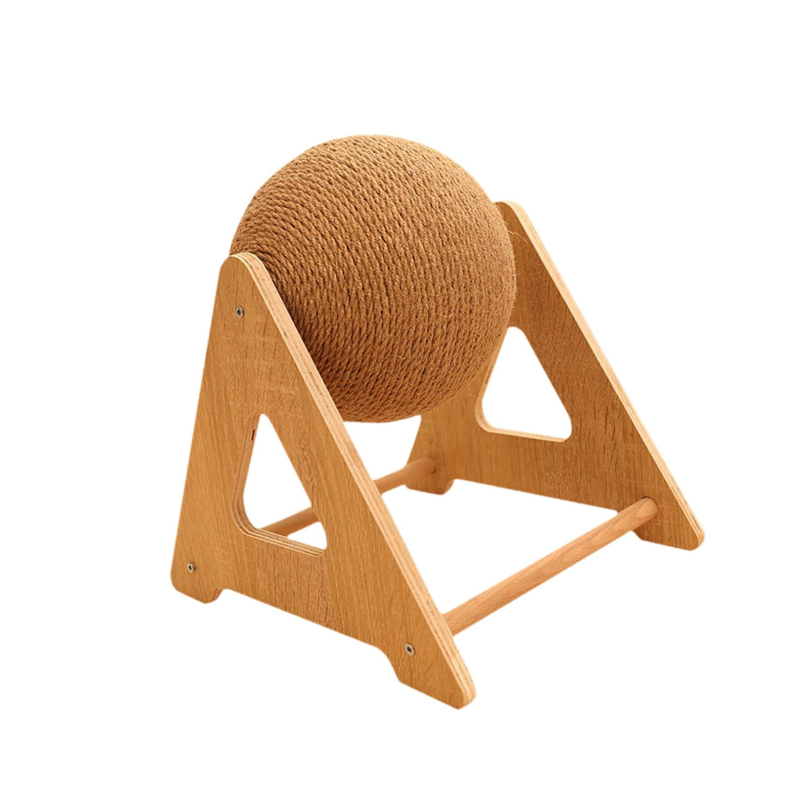 balikha Cat Scratcher Toy Versatile Scratching Ball for Home Indoor Cats Living Room Small