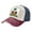 Navy And Red, variant on Coat Of Arms Of Haiti Distressed Baseball Cap Dad Hats for Men Women Vintage Trucker Hat Low Profile Ball Caps