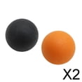 thumbnail image 1 of 2x 2 X de de Físico: , de Tejido , Punto de Activación Y Equipo Físico de Liberación Miofascial - Naranja Negro 2 piezas, 1 of 7