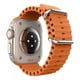 thumbnail image 4 of Smartwatch Reloj Inteligente Fralugio Gs Ultra Max 2.1 Pulgadas Termometro Bp Naranja Sport, 4 of 5