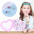 thumbnail image 3 of EeaseMX Juego de 36 anillos para niñas, hermosos anillos de cristal, regalo para niñas con cajas en forma de corazón., 3 of 7