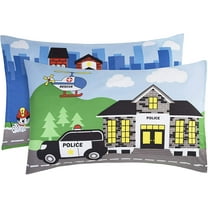 EVERYDAY KIDS Rescue 2 Pack Pillowcase Set