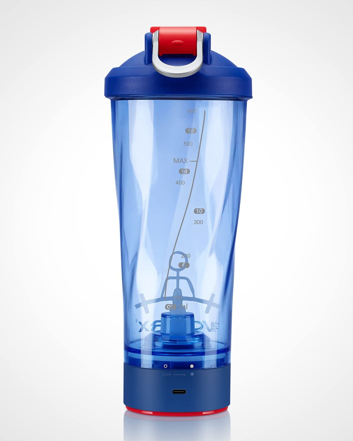 650Ml Electric Protein Shaker Bottle Vortex Mixer Drink Cup