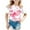 Pink, variant on Godom Girls Super Soft Short Sleeve T-Shirts Round Neck Solid Loose Basic Tees Girls Summer Tops
